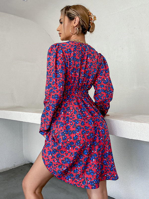 Bohemia A-Line Floral Dress