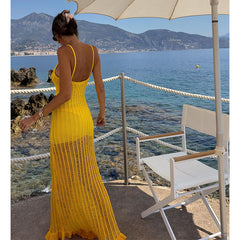 Cutout Halter Knit Dress