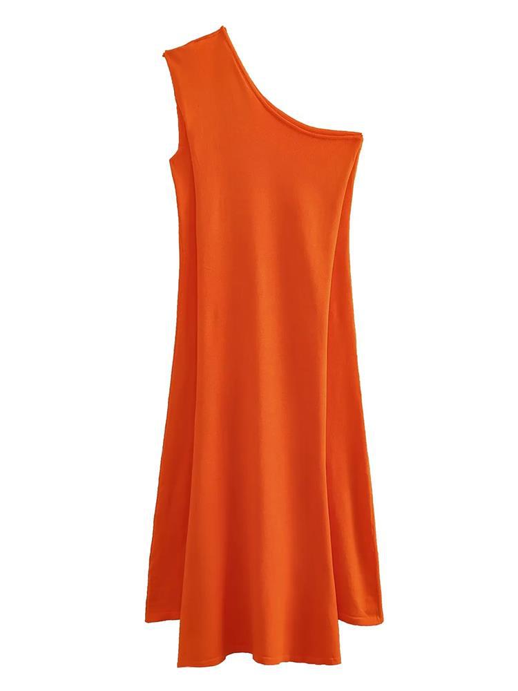 Temperamental Cape  Asymmetric Dress