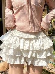 Damari Ruffles Mini Skirt