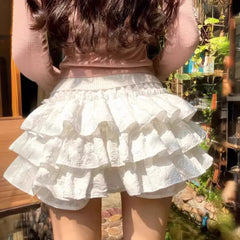 Damari Ruffles Mini Skirt