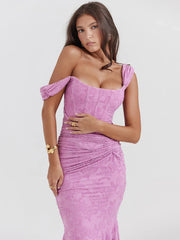 Zipper Bodycon Female Elegance Party Maxi Dress