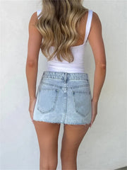 Corsets Top Sleeveless Lace Trim Front Tie up Solid Color Slim Fit Bustiers Exposed Navel Summer Vest  Crop Top