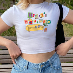 Harry's House Y2K Crop Baby Tee for