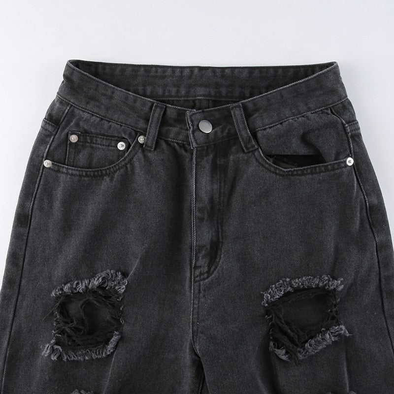Oh So Ripped Baggy Jeans