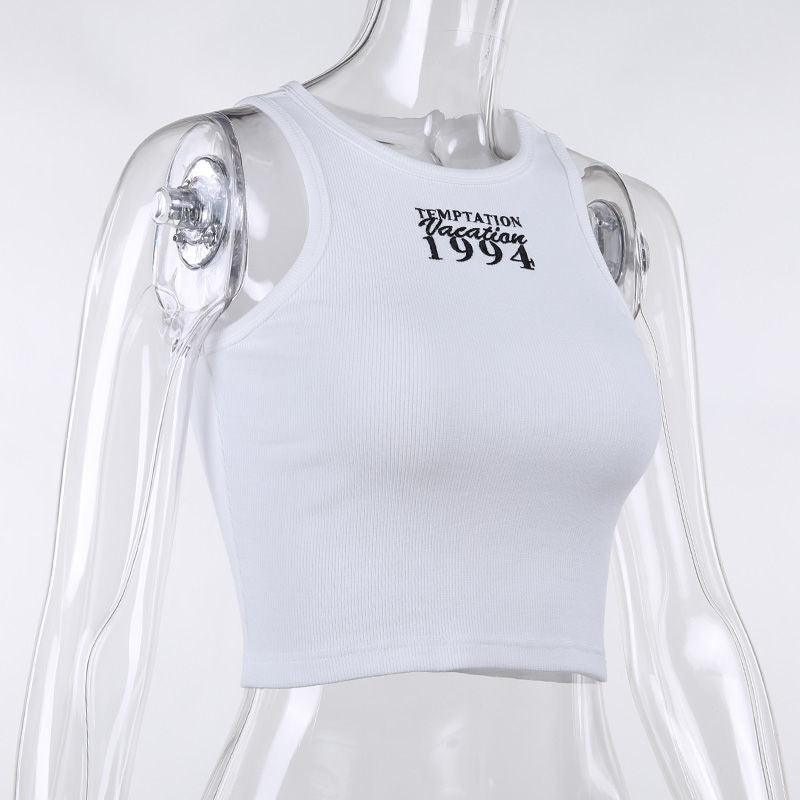 Temptation Vacation 1994 Summer Crop Top