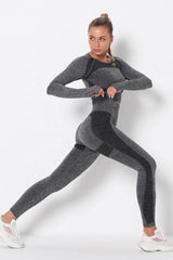 Dark gray Yoga Set
