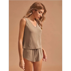 Home Wear CV Neck Ami Set