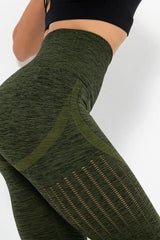 Green Army yoga Workout Legging
