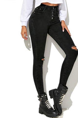 High Waist Skinny Jeans