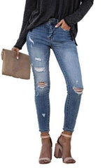 High Waist Stretch Jeans
