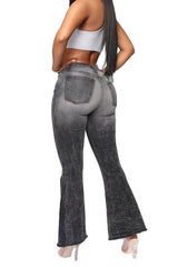 High Waist Micro Jeans