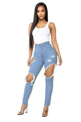 High Waist Skinny Jeans