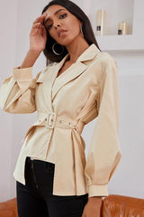 Belt office jacket