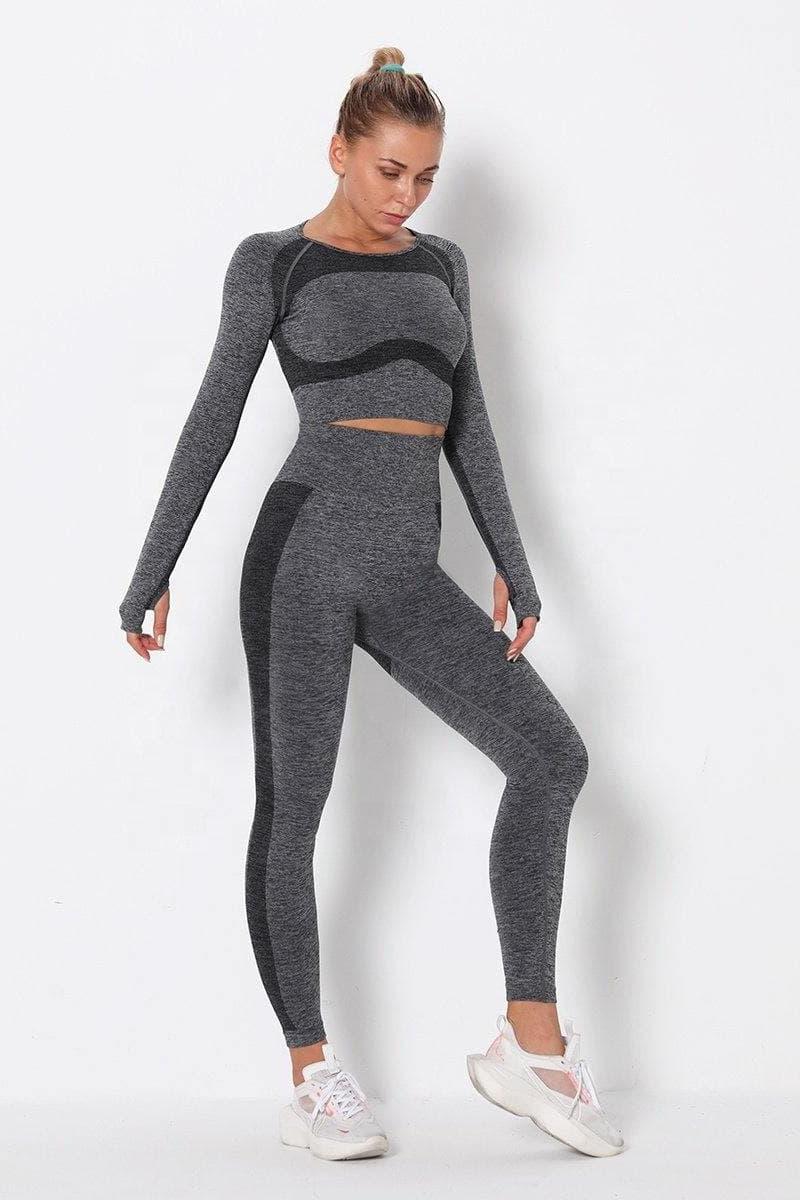 Dark gray Yoga Set