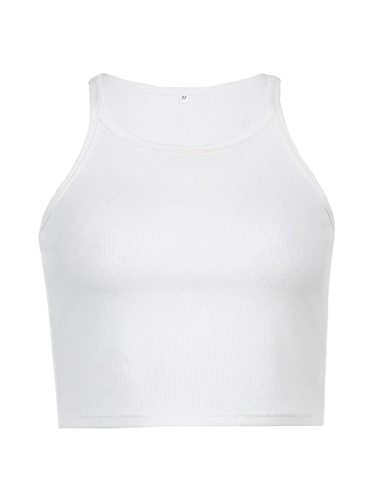 Casual Sleeveless Cotton Camisole for