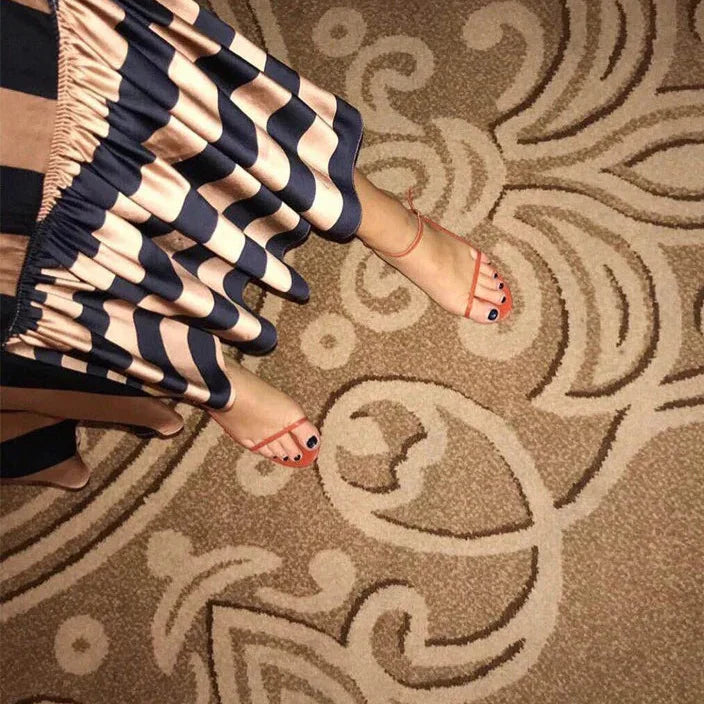 Minka Strappy Kitten Heels