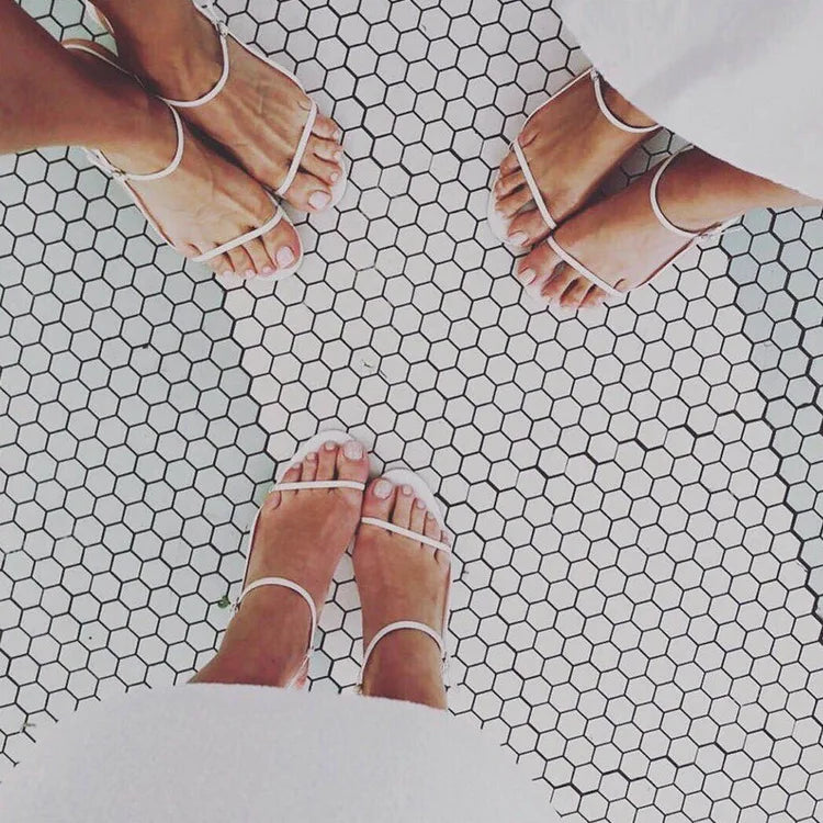 Minka Strappy Kitten Heels