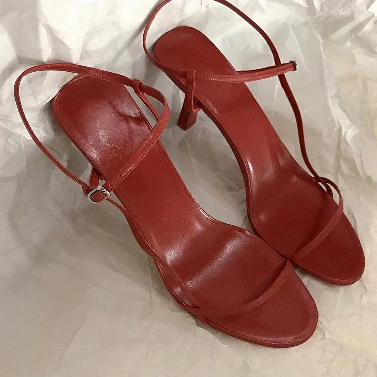 Minka Strappy Kitten Heels