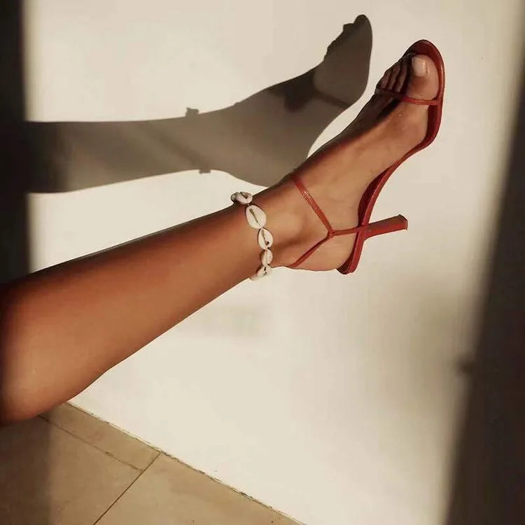 Minka Strappy Kitten Heels