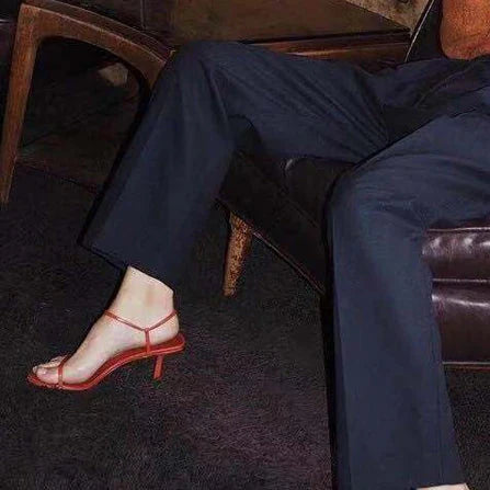 Minka Strappy Kitten Heels