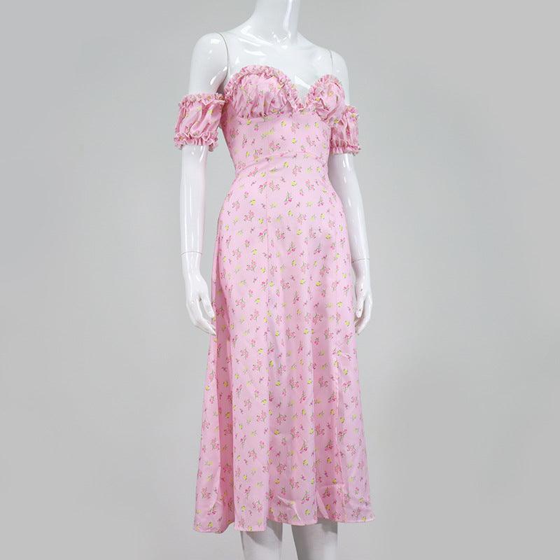 Walk On The Beach Floral Maxi Dress