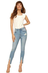 High Waist  Stretch Pencil Pants