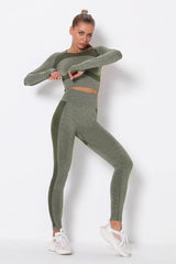 Green Yoga Set