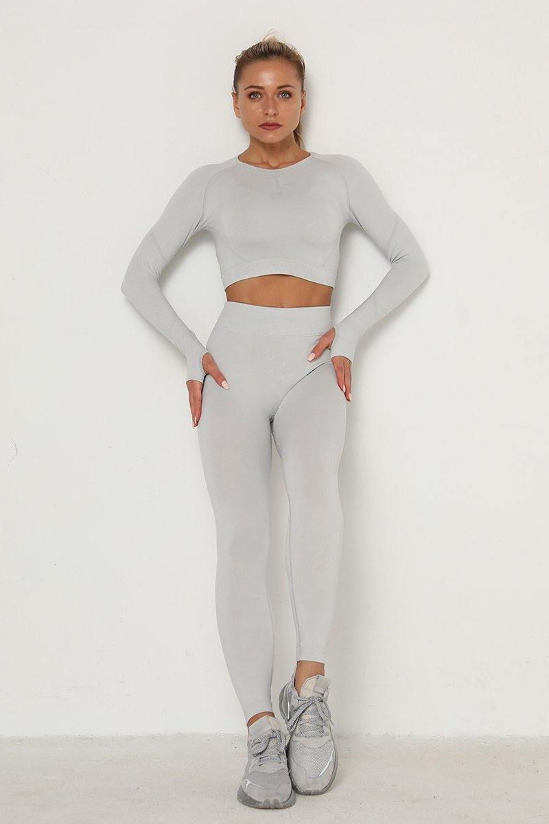 Fashion Gray Yoga set