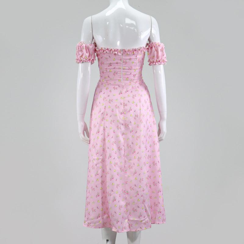 Walk On The Beach Floral Maxi Dress