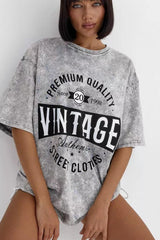 High Street Vintage Cotton T-shirt