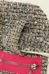 Eye-catching mid-length suit jacket