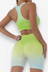 Gradient Seamless Yoga Sets