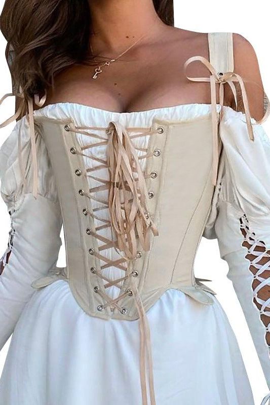 Lace Fishbone Corset