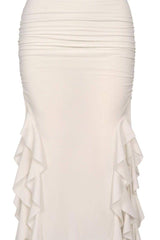 Jellyfish lace long skirt