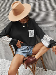 Lace Pullover Knit Top