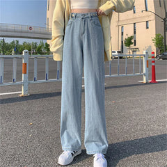Slim Denim Trousers for Spring Autumn Stretch Jeans Woman