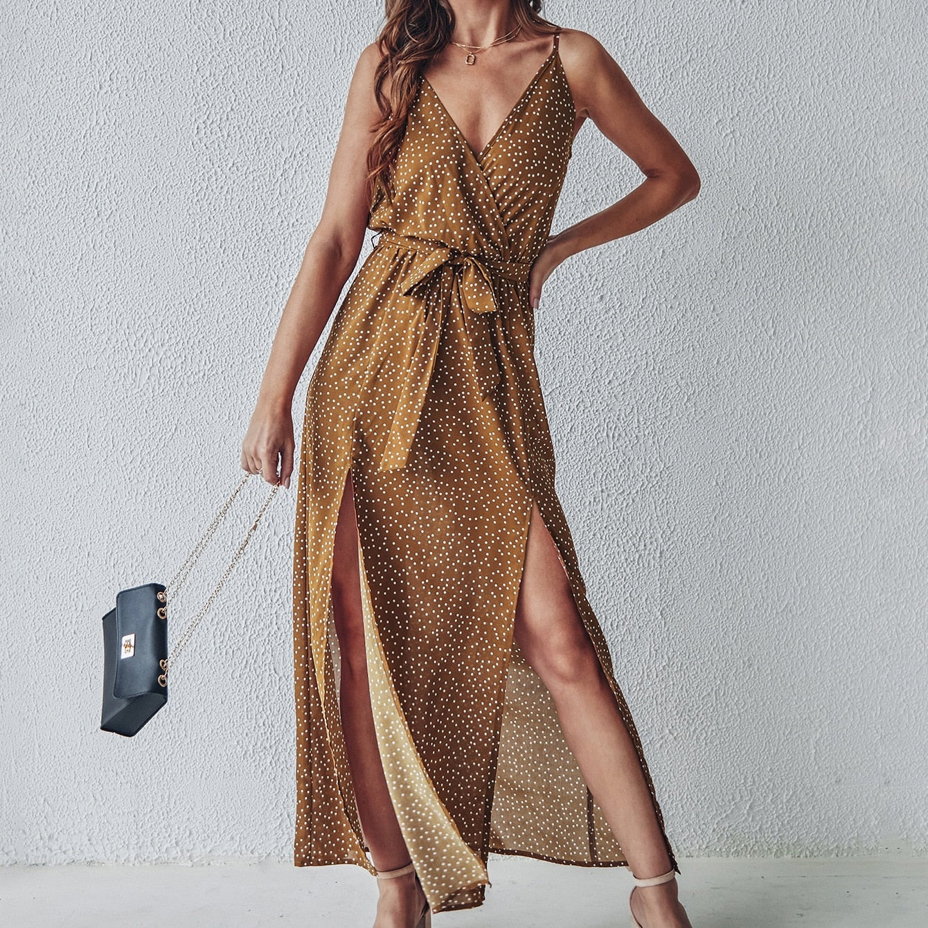 Elvia Bandage Beach Sundress