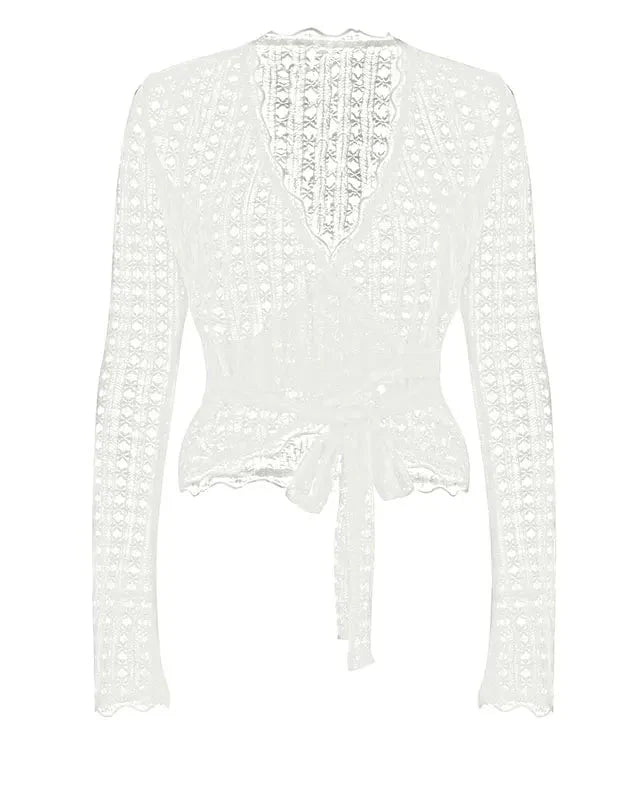 Carina Lace See Through Top