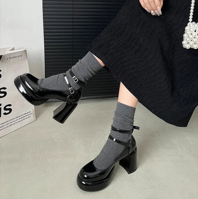 'I Am High' Chunky Pumps