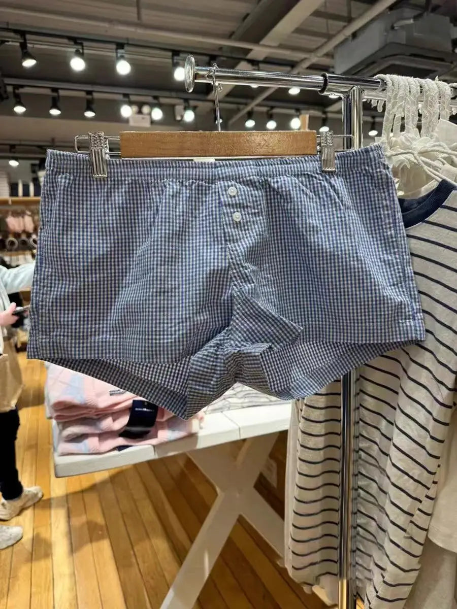 Cotton Elastic Women's Boxer Shorts