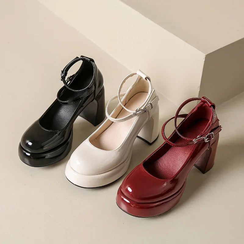 'I Am High' Chunky Pumps