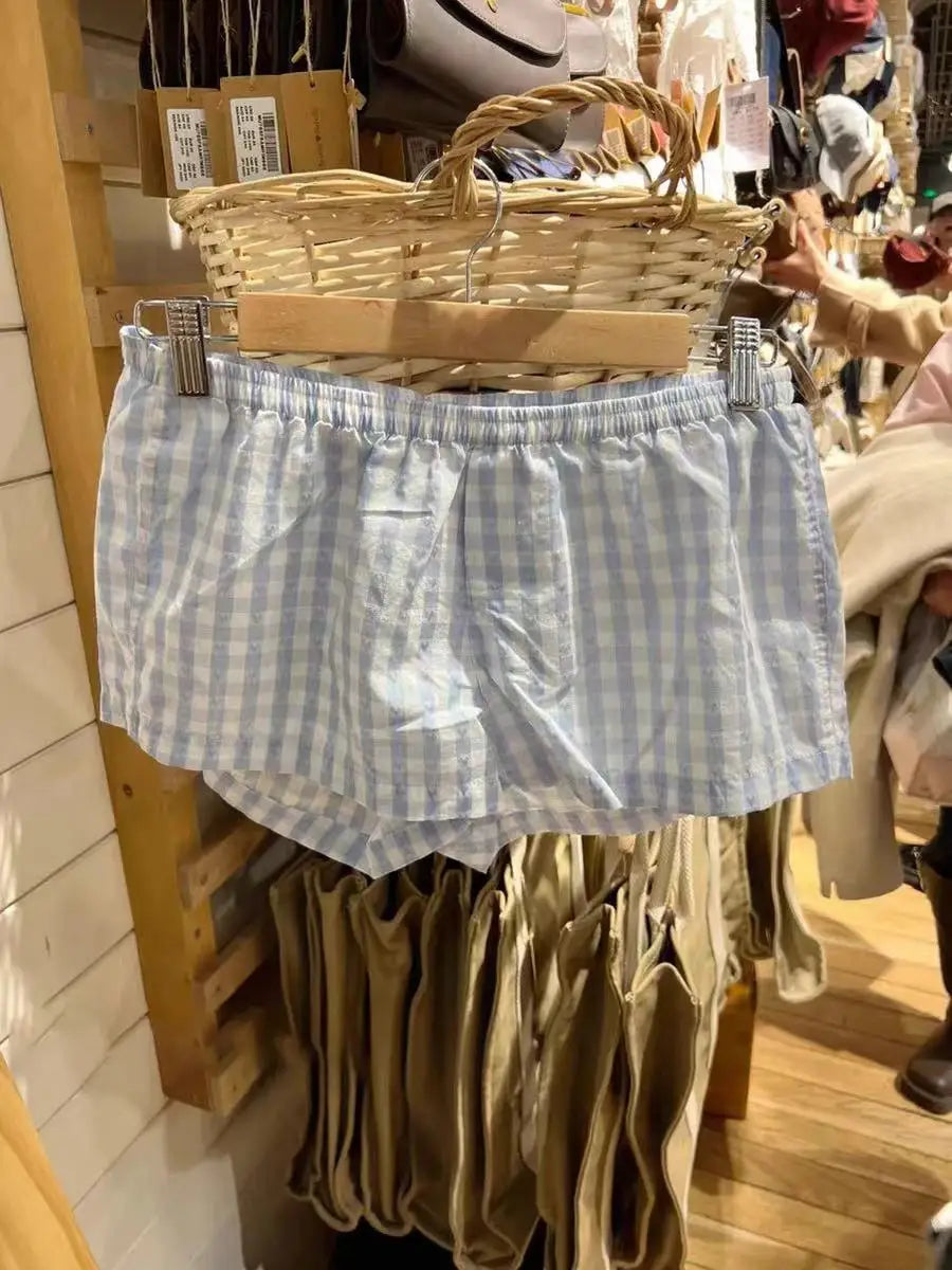 Cotton Elastic Women's Boxer Shorts