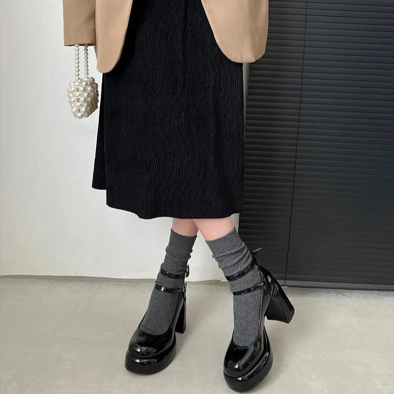 'I Am High' Chunky Pumps