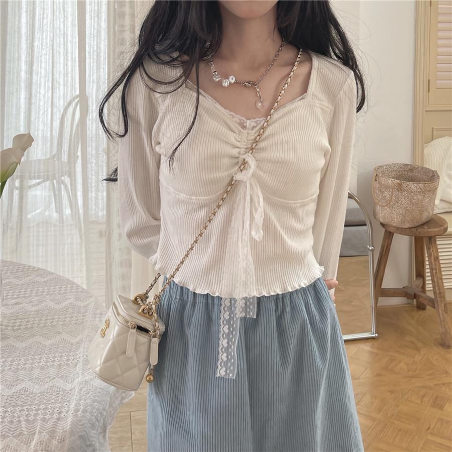 Carly Long Sleeves Vintage Top