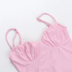 Solid Cami Mini Dress