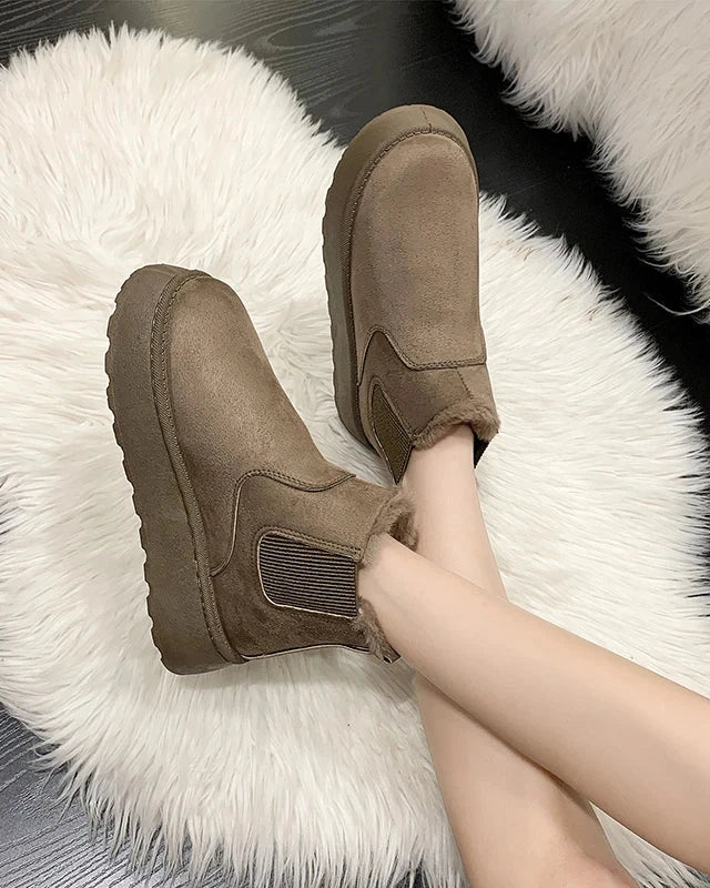 Elvera Plush Snow Boots