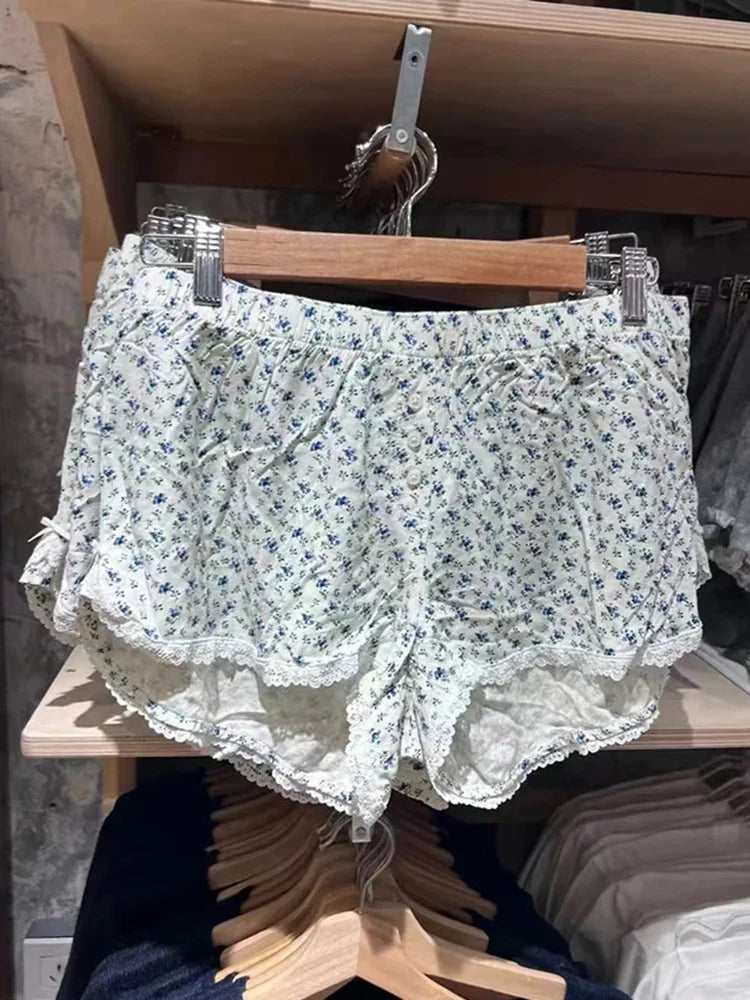 Cotton Elastic Women's Boxer Shorts