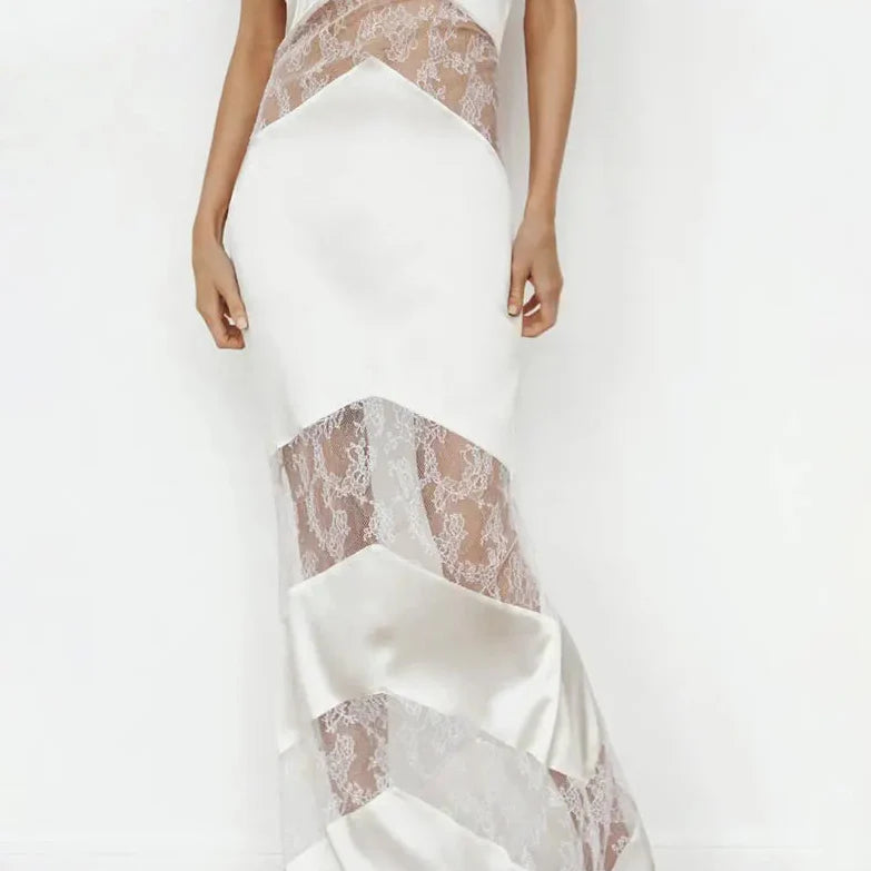Santana See Through Halter Neck Dress