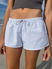 Cotton Elastic Women's Boxer Shorts